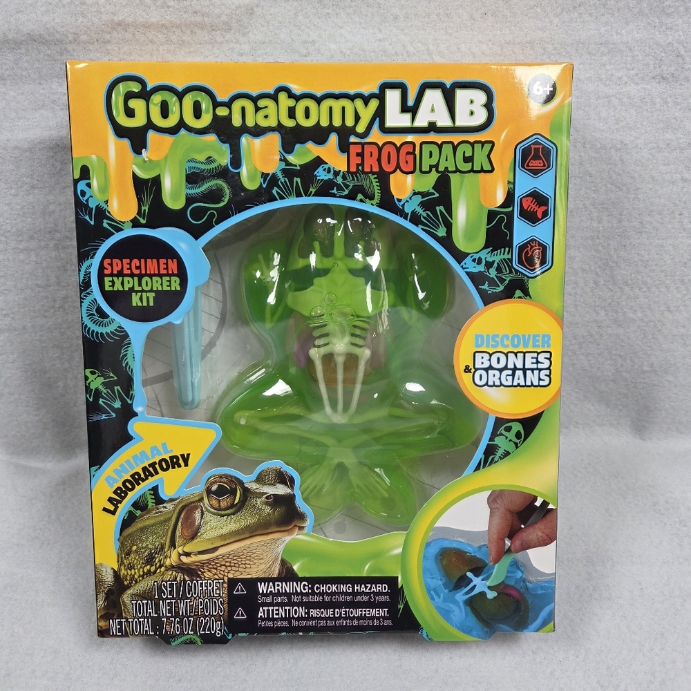 Dissect-It Simulated Synthetic Lab FROG Dissection STEM Toy Science Homeschool